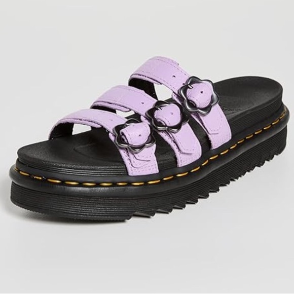 Dr. Martens Blaire Lilac Platform Sandal - Picture 13 of 16